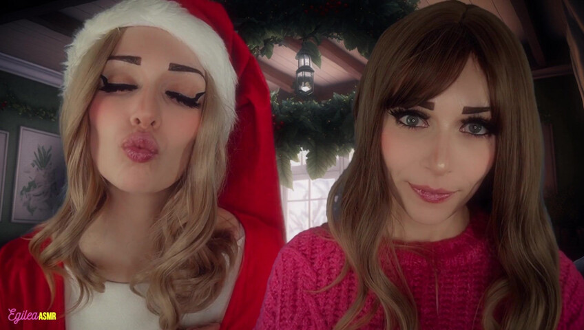 Egilea ASMR - Twin kisses under the mistletoe