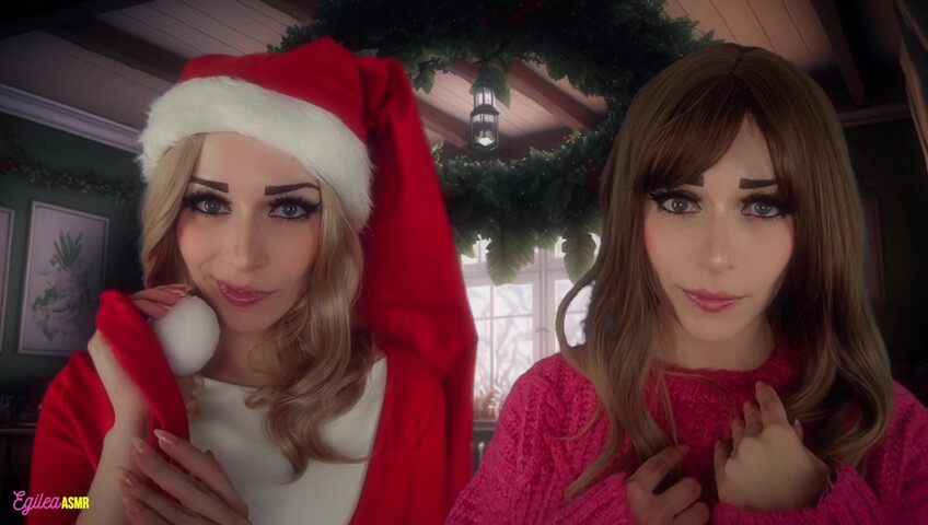 Egilea ASMR - Twin kisses under the mistletoe