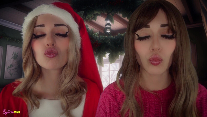 Egilea ASMR - Twin kisses under the mistletoe