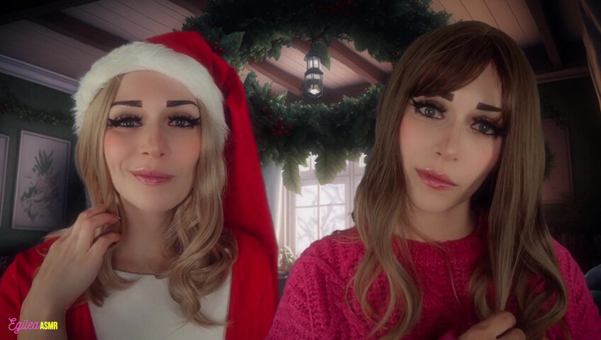 Egilea ASMR - Twin kisses under the mistletoe