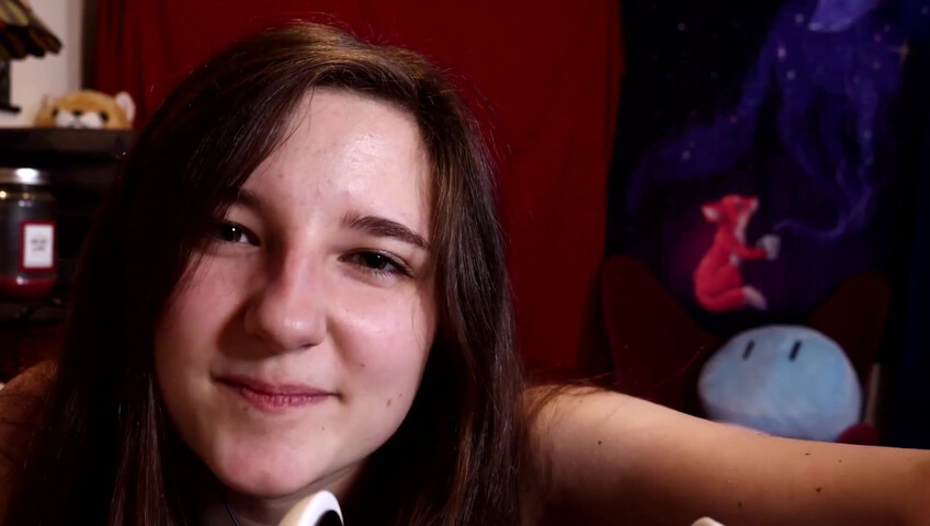 Aftynrose ASMR - Girlfriend's Cuddly Lingerie Try-On (and BJ!)