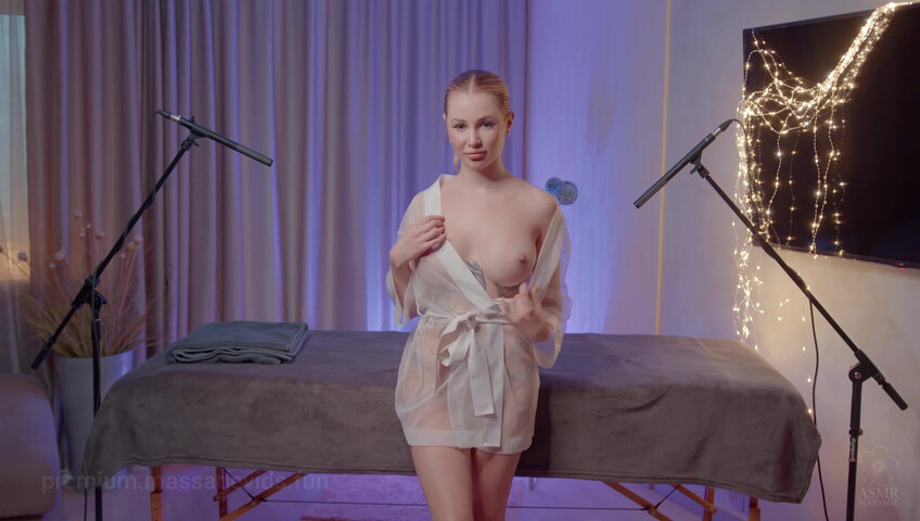 ASMR Massage - Back and Butt NU Massage by Anna to Tory