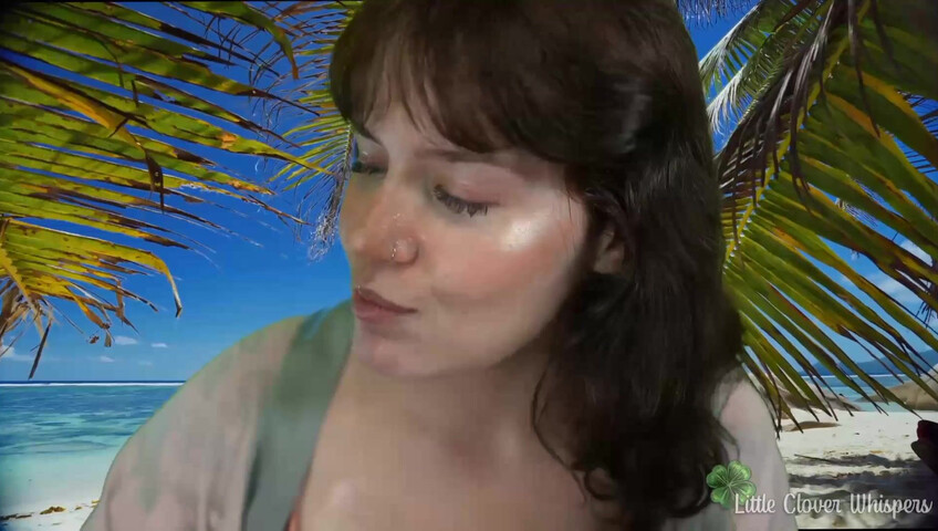 Little Clover Whispers - Blowjob at the beach