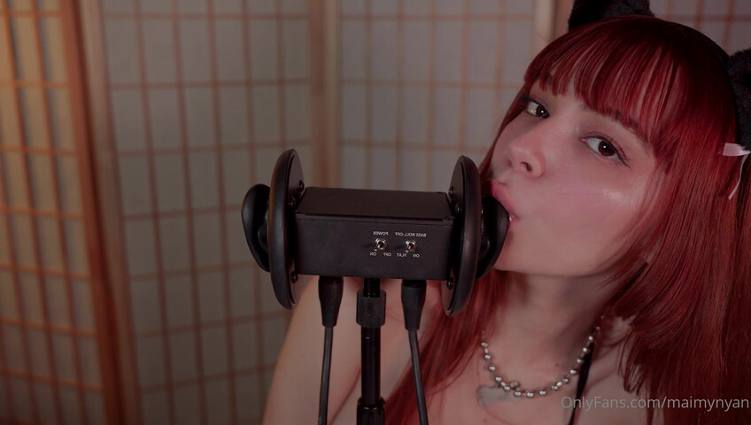 Maimy ASMR - 20 Nov 2024 - Cat Ear Licking