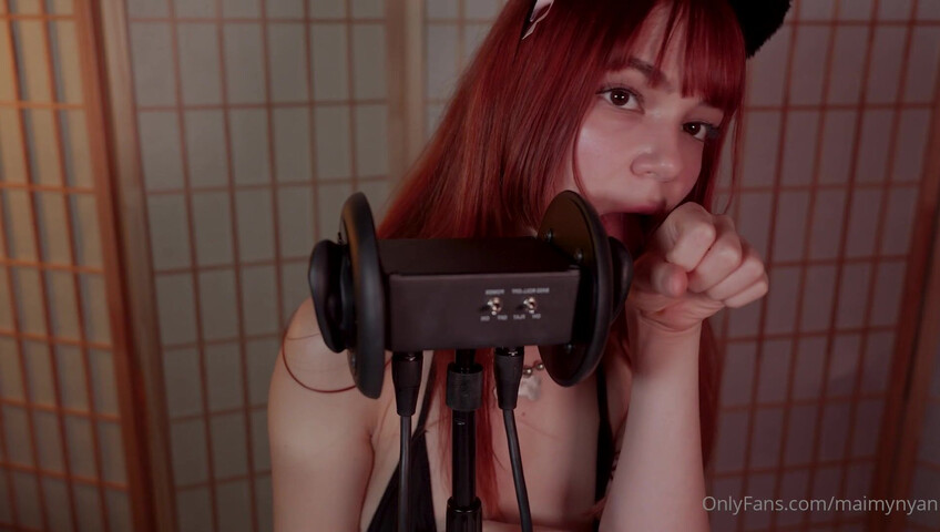 Maimy ASMR - 20 Nov 2024 - Cat Ear Licking