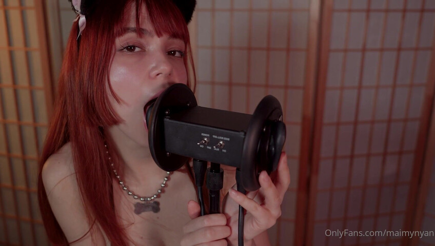 Maimy ASMR - 20 Nov 2024 - Cat Ear Licking