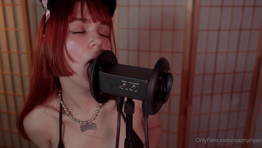 Maimy ASMR - 20 Nov 2024 - Cat Ear Licking