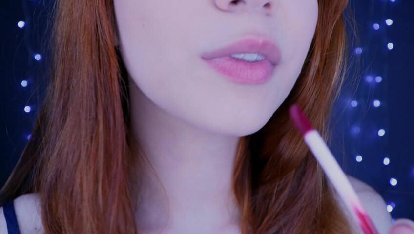 Maimy ASMR - Lips To Lens - Kissing Breathing