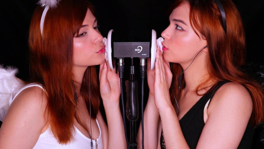 Maimy ASMR - Twin Angels Cleaning your Ears