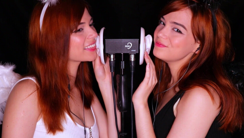 Maimy ASMR - Twin Angels Cleaning your Ears