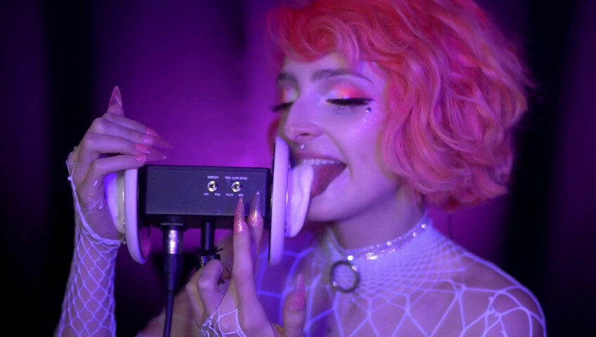 Mewlies ASMR - WHITE ICING Earlicking Patreon KINGS Exclusive