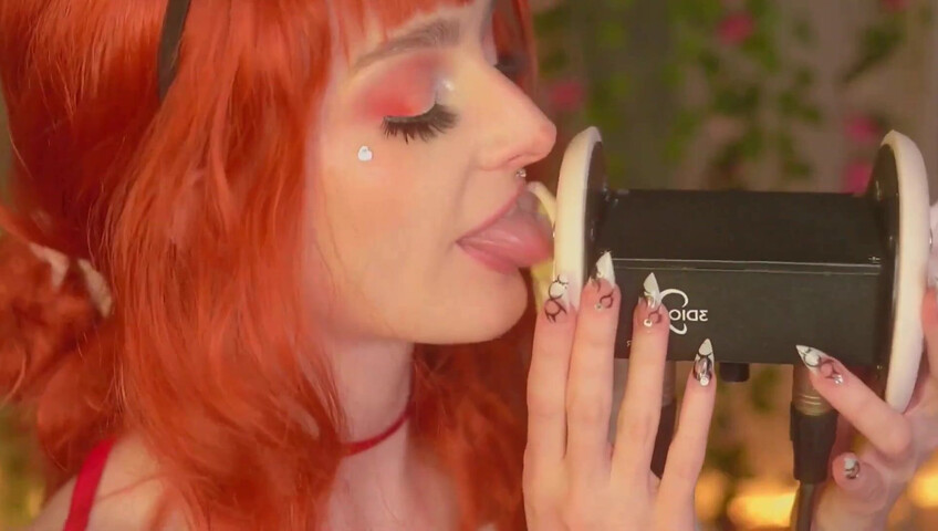 Mewlies ASMR - Wet Sloppy Ear Licking