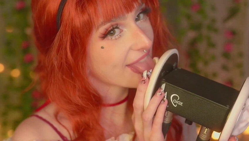 Mewlies ASMR - Wet Sloppy Ear Licking