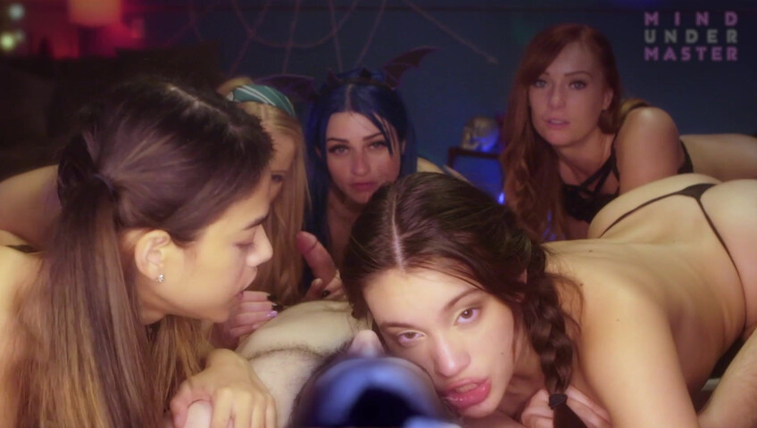 La mente sotto il dominio del padrone - L'harem di Halloween (parte 2)