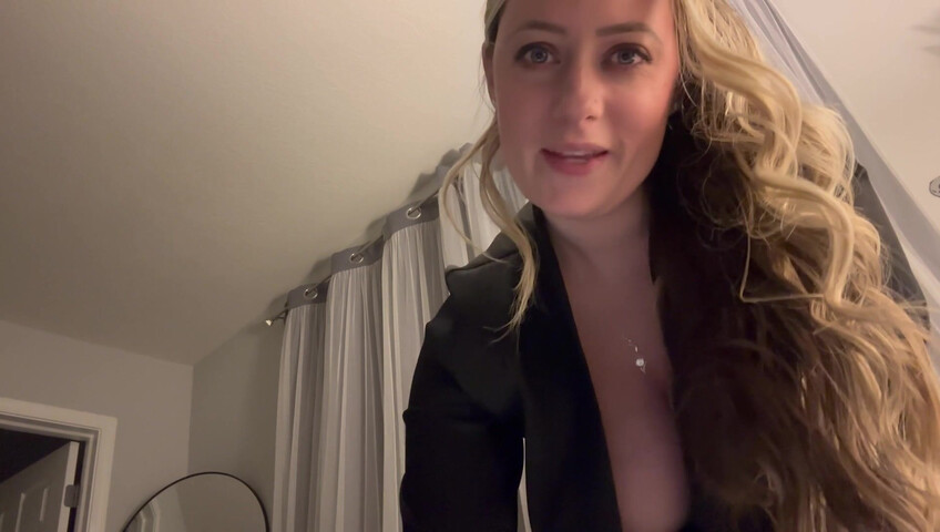 Miss Cassi - Encouraging Masturbation and Ejaculation on my Breasts 4K