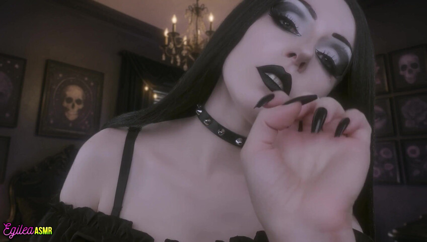 Egilea ASMR - Goth Girl Kisses You