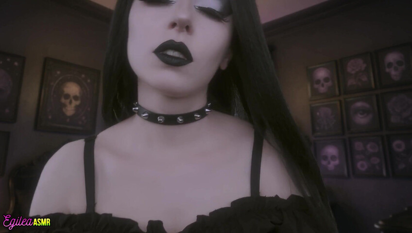 Egilea ASMR - Goth Girl Kisses You
