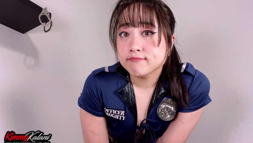 Kimmy Kalani - Cop Punishes You With Face Sitting - ASMR