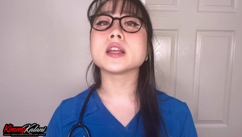 Kimmy Kalani - Nurse Sits On Your Face - ASMR Cheating
