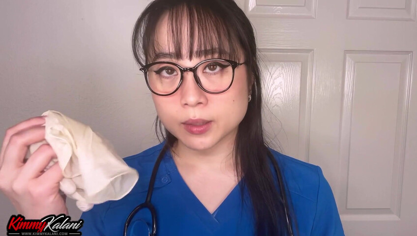 Kimmy Kalani - Nurse Sits On Your Face - ASMR Cheating