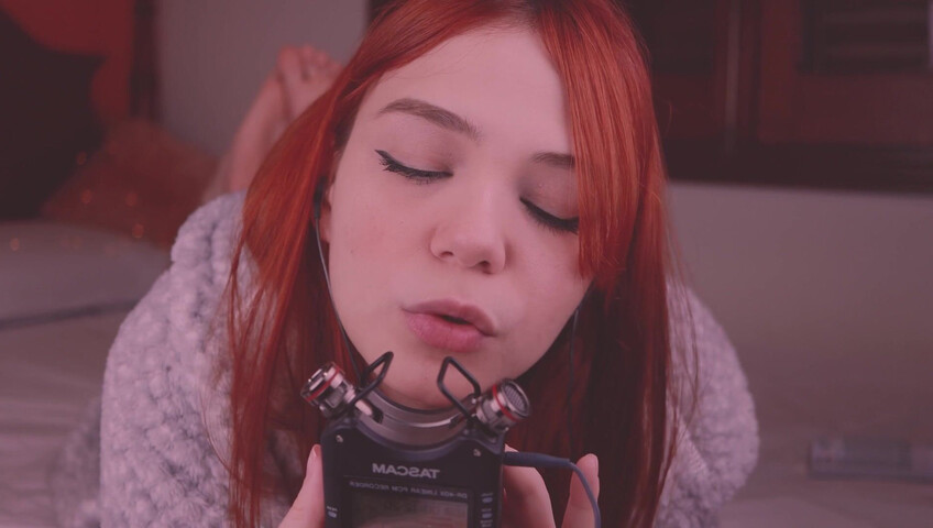 Maimy ASMR Patreon - Brain Eating on Tascam