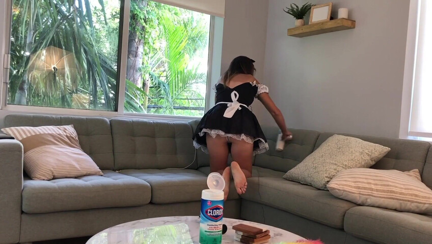Miss Bell ASMR - 12 May 2021 - Maid Cleans Up
