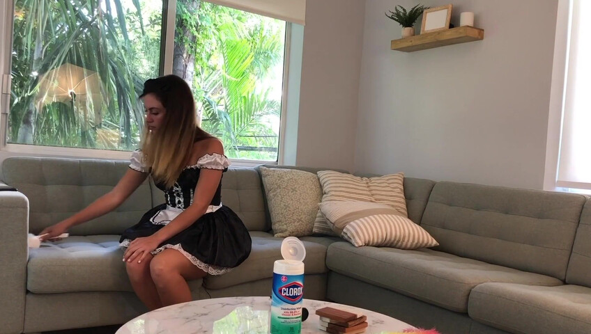 Miss Bell ASMR - 12 May 2021 - Maid Cleans Up