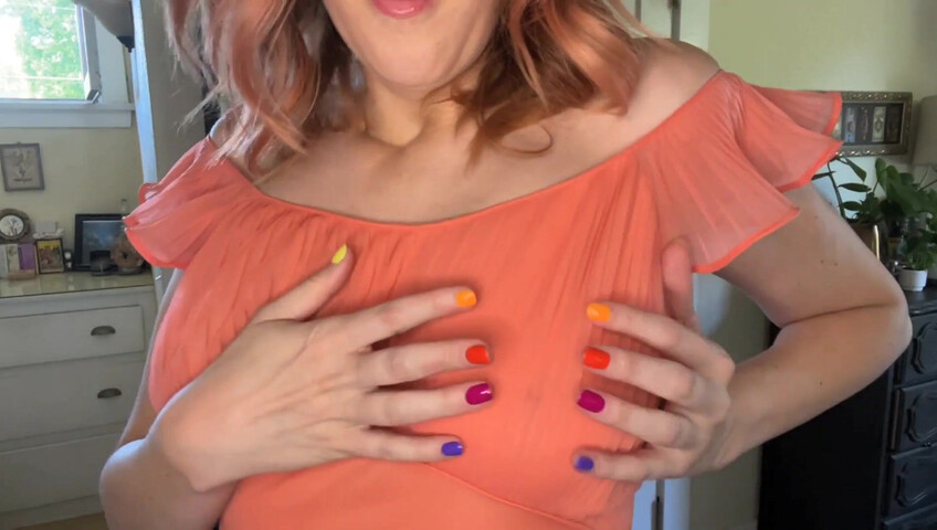 Rhonda ASMR - Sheer Dress