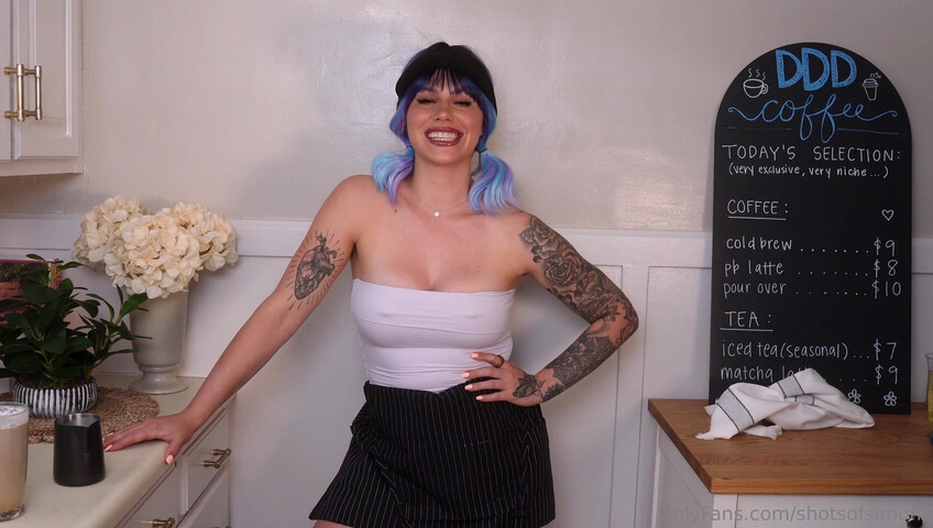 Simone ASMR - 17 May 2025 - Barista Roleplay JOI