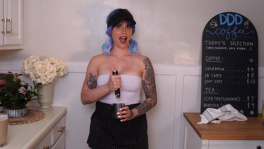 Simone ASMR - 17 May 2025 - Barista Roleplay JOI