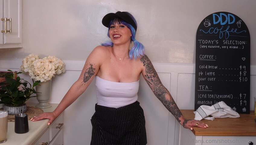 Simone ASMR - 17 May 2025 - Barista Roleplay JOI