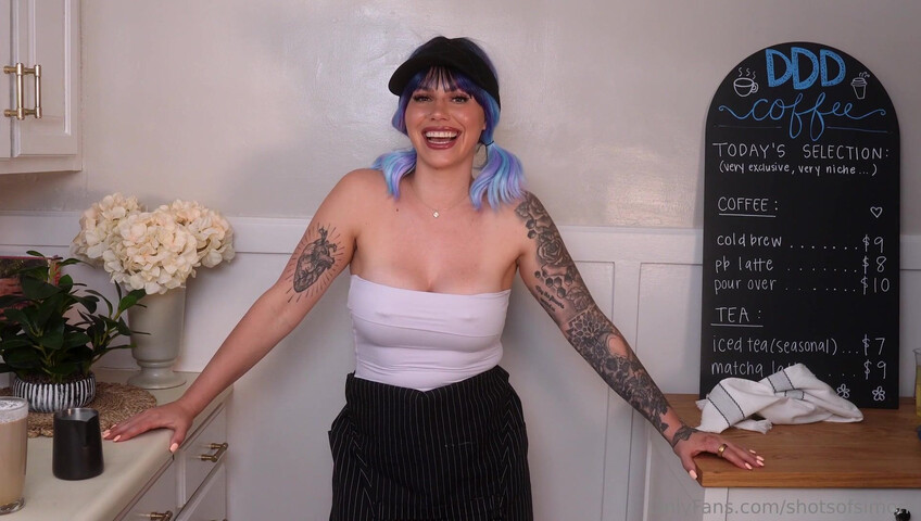 Simone ASMR - 17 May 2025 - Barista Roleplay JOI