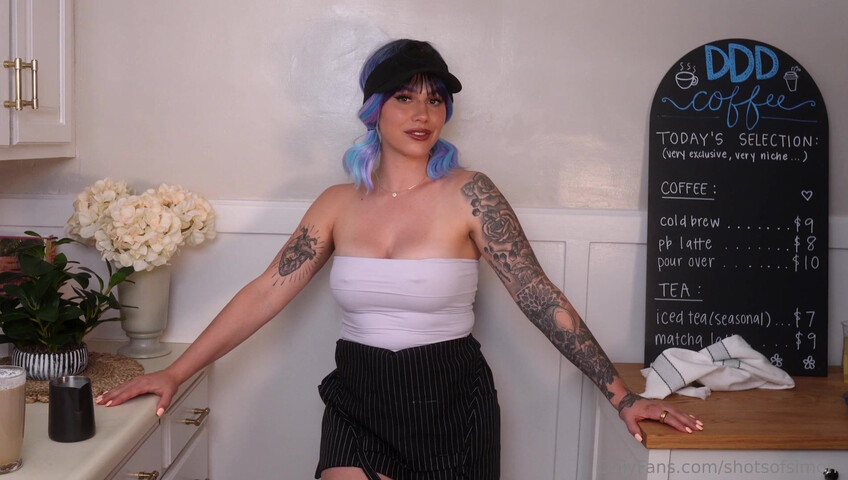 Simone ASMR - 17 May 2025 - Barista Roleplay JOI