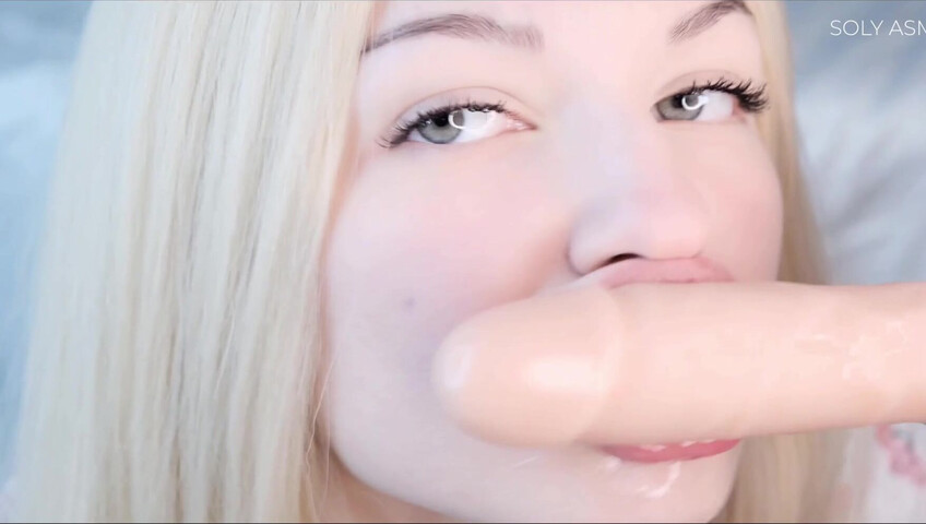 Uniquement ASMR - fellation humide