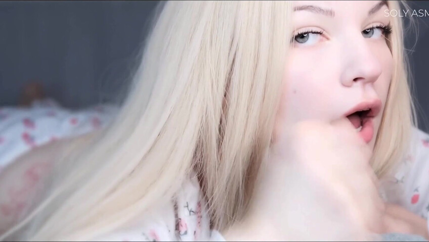Uniquement ASMR - fellation humide