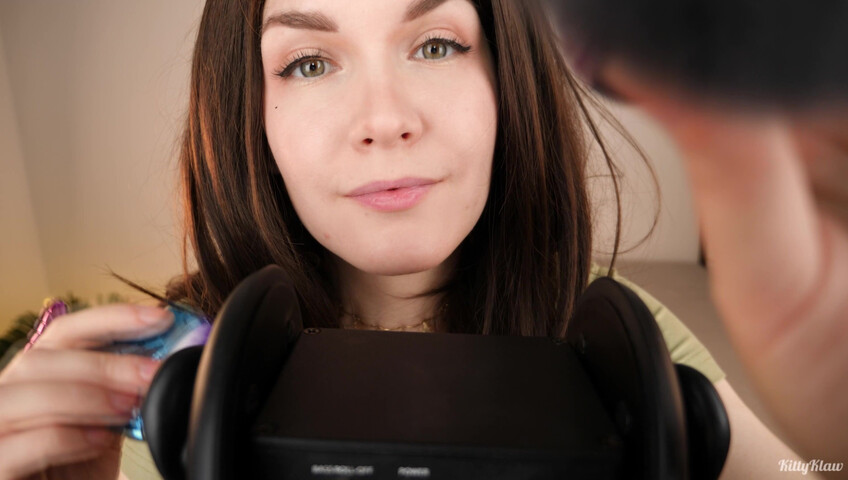 Kittyklaw ASMR - 12 gennaio 2026 - Rumori di pennelli e stimoli delicati | SFW