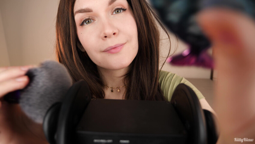 Kittyklaw ASMR - 12 gennaio 2026 - Rumori di pennelli e stimoli delicati | SFW