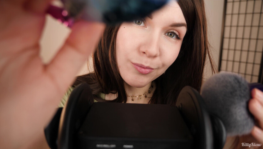 Kittyklaw ASMR - 12 gennaio 2026 - Rumori di pennelli e stimoli delicati | SFW