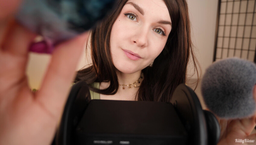Kittyklaw ASMR - 12 gennaio 2026 - Rumori di pennelli e stimoli delicati | SFW