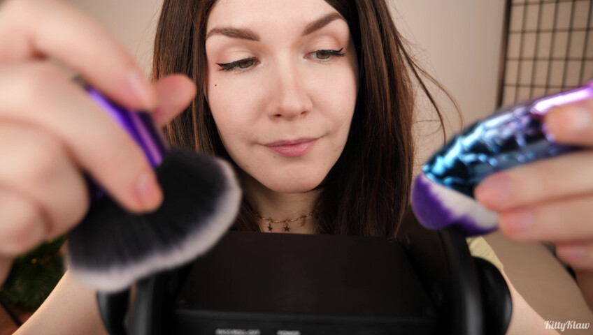 Kittyklaw ASMR - 12 gennaio 2026 - Rumori di pennelli e stimoli delicati | SFW