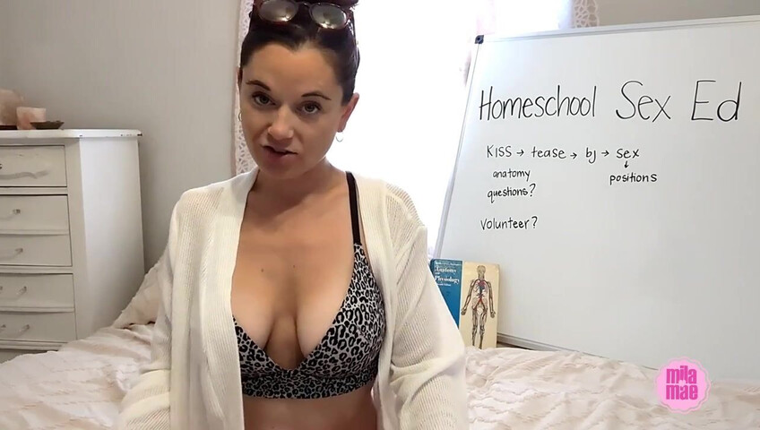 MilaMaeXO – Homeschool step-Mommy teaches Sex Ed