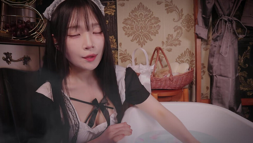 [ASMR]nara_나라 - 26 Feb 2026 - ASMR Just Soak—I'll Do Everything | Maid Bath Help RP