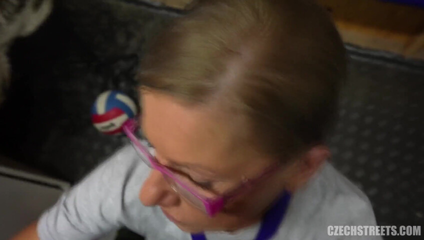 Czech Streets E138A - Petra - Horny PE Teacher